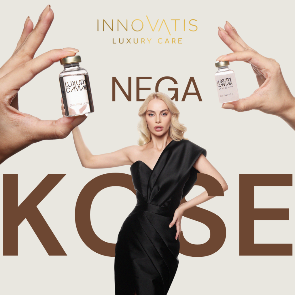 Žena model sa našim luxury kavijarom