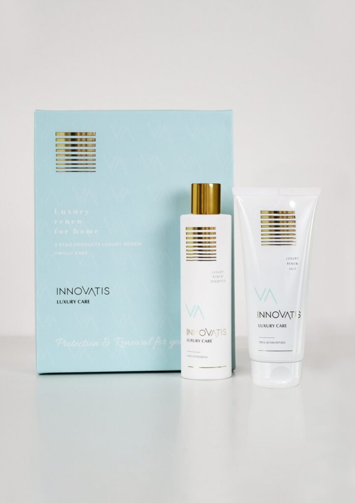 Kućni set za obnavljanje kose sa šamponom i maskom Luxury Renew